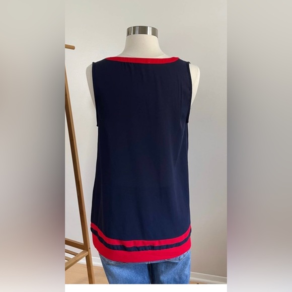 41 Hawthorn Flynn Colorblock Sleeveless Top M - Picture 3 of 3